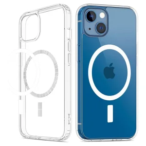 Удароустойчив калъф MagSF IPhone 13, Прозрачен