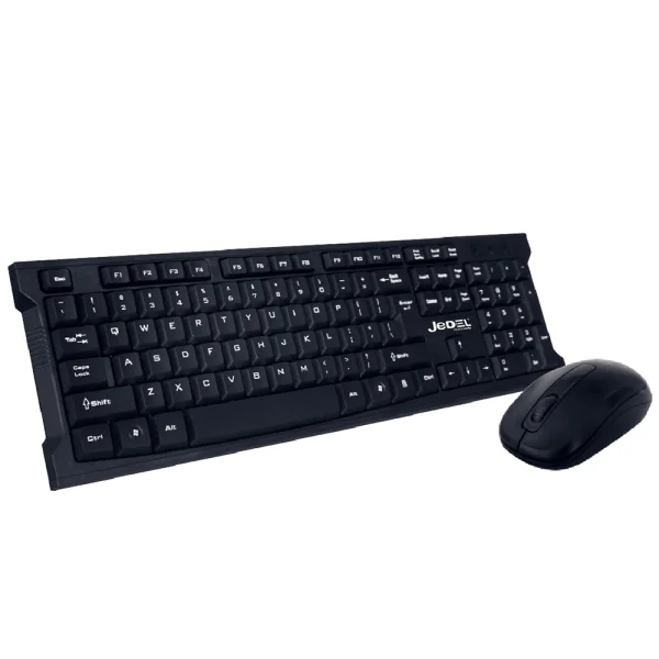 Комплeкт Клавиатура с Мишка Jedel WS1100 Wireless, Черен 1