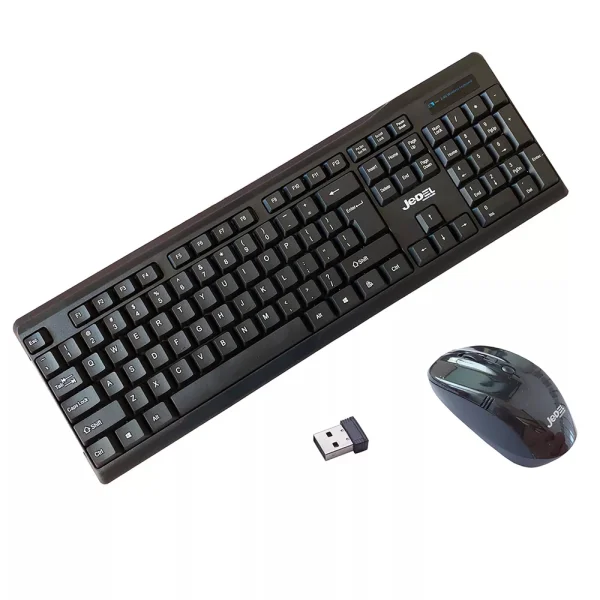 Комплeкт Клавиатура с Мишка Jedel WS1100 Wireless, Черен 2