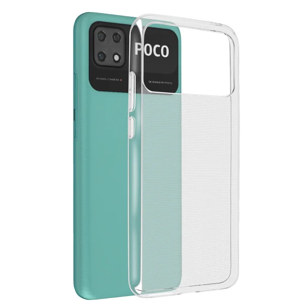 Силиконов калъф за Xiaomi Poco C40, 0.5mm, Прозрачен 1