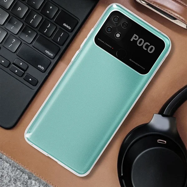 Силиконов калъф за Xiaomi Poco C40, 0.5mm, Прозрачен 5
