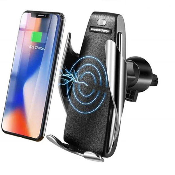 Car mount and wireless charger QI-221 Sensor / Induction (10W) Black 5