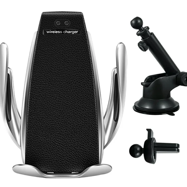 Car mount and wireless charger QI-221 Sensor / Induction (10W) Black 1