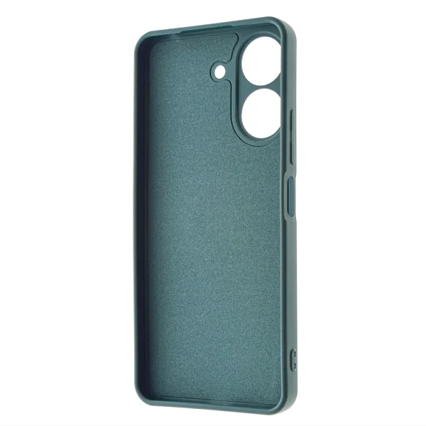 Silicone Ring case for Xiaomi Redmi 13C, Green 3