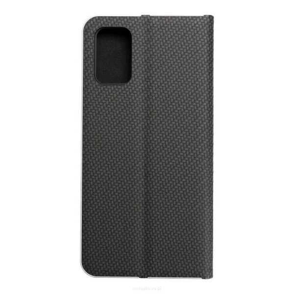 Калъф Тефтер Carbon LUNA за Samsung Galaxy A15, Черен 2
