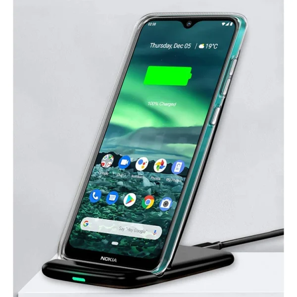Silicone Case for Nokia 2.3, 0.5mm, Transparent 4