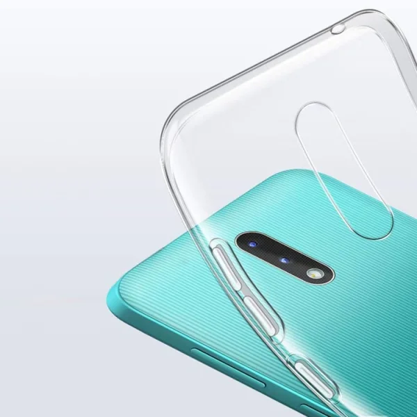Silicone Case for Nokia 2.3, 0.5mm, Transparent 2