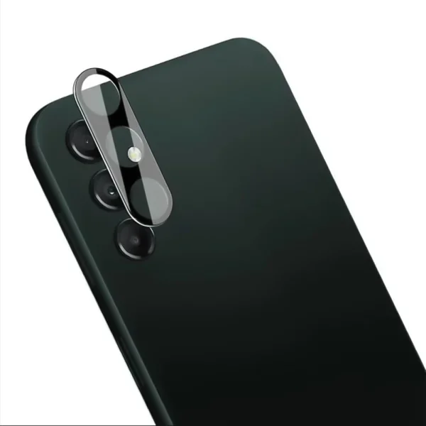 Стъклен протектор за камерата на Samsung Galaxy A15, Черен 3