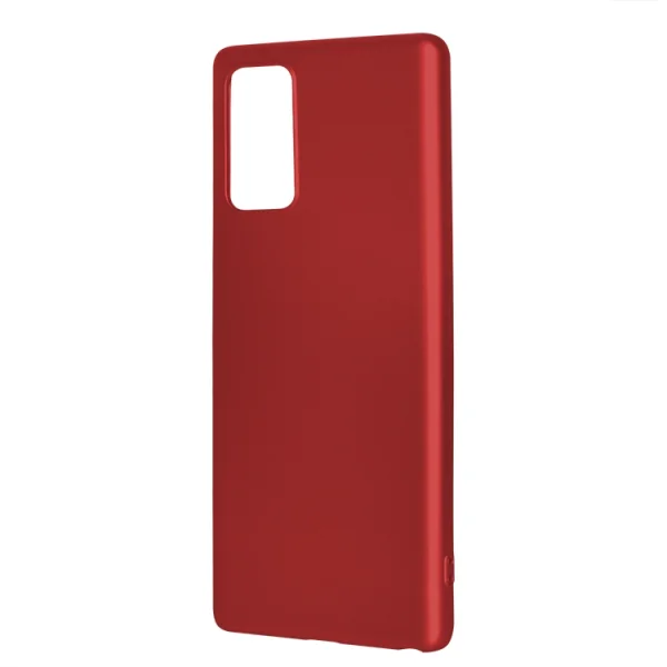 Силиконов калъф Level за Samsung Galaxy Note 20, Червен 3