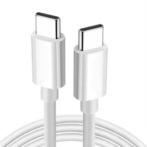 Cable OBAL-ME Fast Charge from USB-C to USB-C, 1m, White