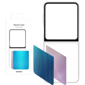 Калъф Samsung FlipSuit за Samsung Galaxy Z Flip 5, EF-ZF31CTE, Прозрачен