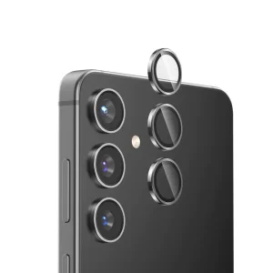 Стъклен Протектор HOFI Camring Pro Plus за камерата на Samsung Galaxy S24 Plus, Черен