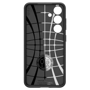 Shockproof Case Spigen Liquid Air for Samsung Galaxy S24, ACS07347, Matte, Black 3