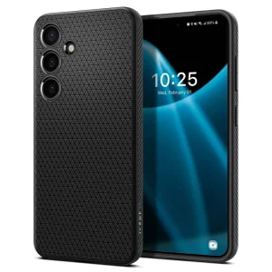 Удароустойчив Калъф Spigen Liquid Air за Samsung Galaxy S24, ACS07347, Matte, Черен
