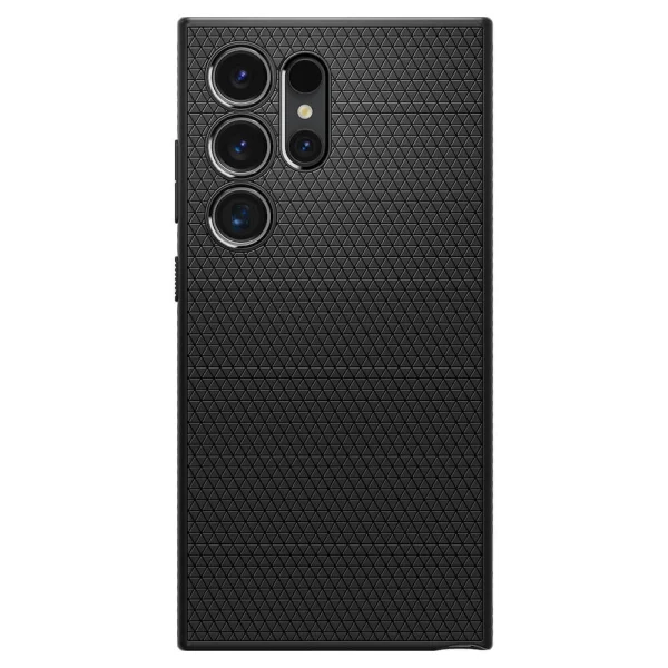 Удароустойчив Калъф Spigen Liquid Air за Samsung Galaxy S24 Ultra, ACS07287, Matte, Черен 2