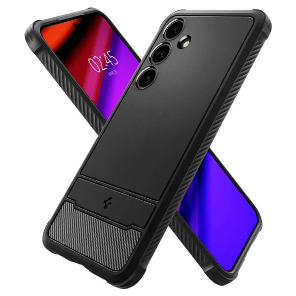 Калъф Spigen Rugged Armor за Samsung Galaxy S24 Plus, ACS07326, Черен 2