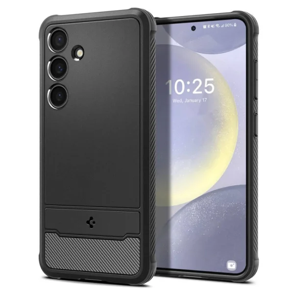 Калъф Spigen Rugged Armor за Samsung Galaxy S24 Plus, ACS07326, Черен 1