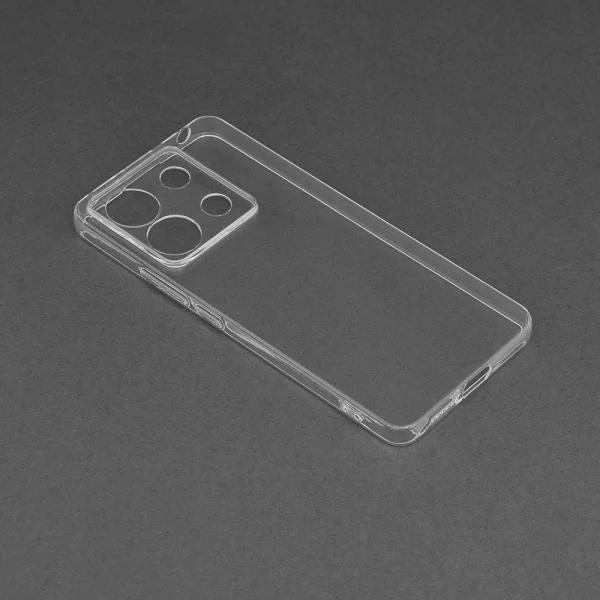 Силиконов калъф Techsuit за Xiaomi Redmi Note 13 4G, Прозрачен 2