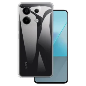 Силиконов калъф Techsuit за Xiaomi Redmi Note 13 4G, Прозрачен