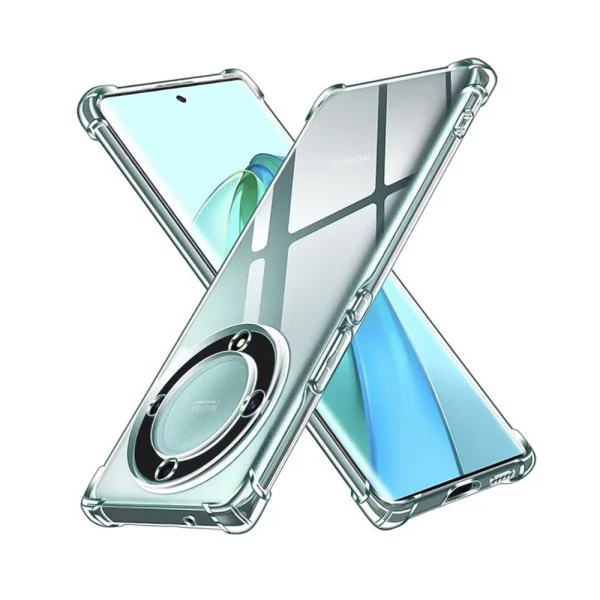 Techsuit Silicone Case for Honor Magic6 Lite, Transparent 2