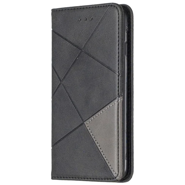 Leather Prismatic Wallet Case for Iphone 7/8/SE (2020), Black 1
