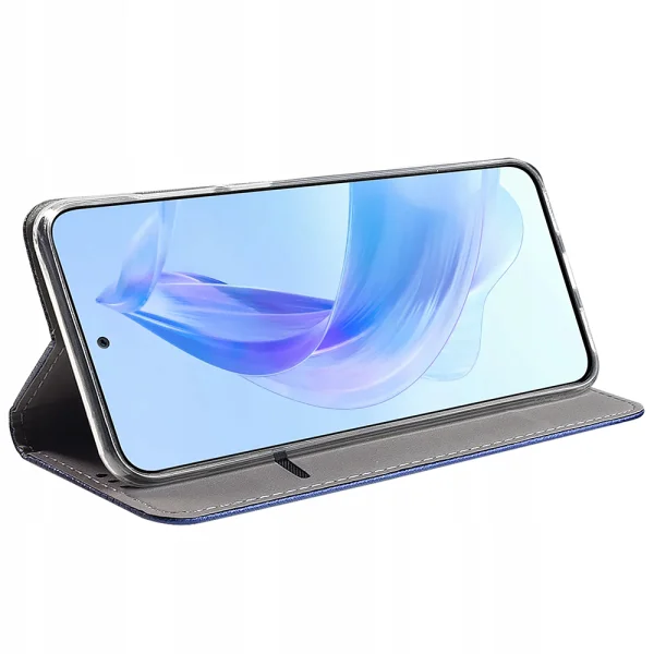 Smart Book Case for Huawei Honor 90 Lite 5G, Blue 4