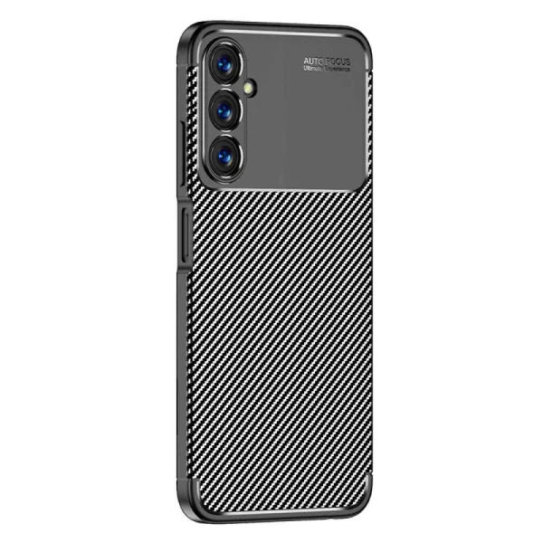 Силиконов калъф Carbon Fiber Texture за Samsung Galaxy A05s, Черен 2