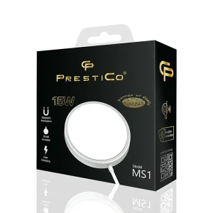Wireless Charger Prestico MS1, MagSF Wireless, 15W, White 3