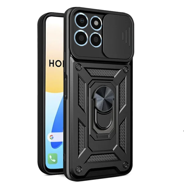 Shockproof Case Slide Camera for Honor X8b, Black 2