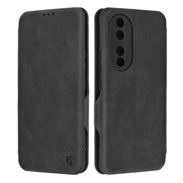 Techsuit Safe Wallet Plus Flip Case for Honor 90, Black 1