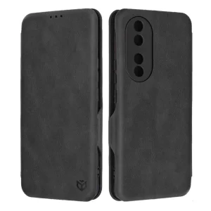 Калъф Тефтер Techsuit Safe Wallet Plus за Honor 90, Черен