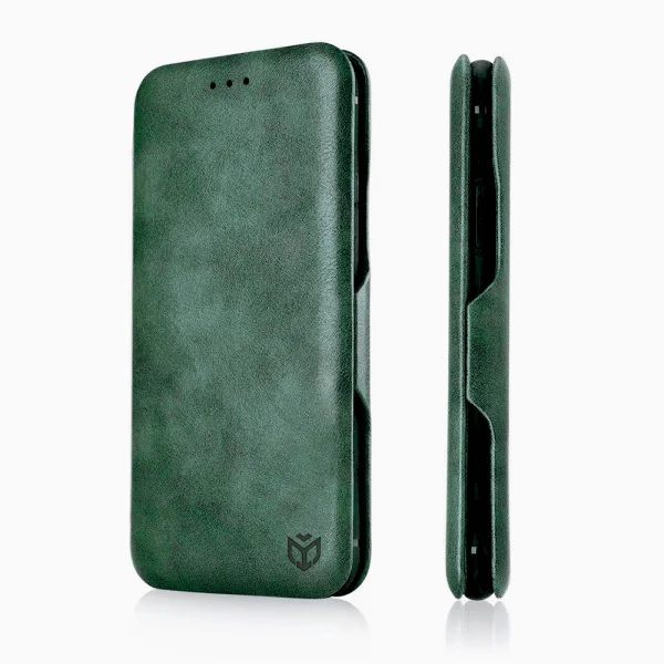 Калъф Тефтер Techsuit Safe Wallet Plus за Honor 90, Зелен 3