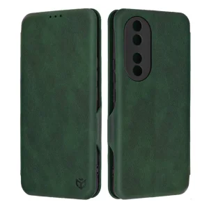 Калъф Тефтер Techsuit Safe Wallet Plus за Honor 90, Зелен