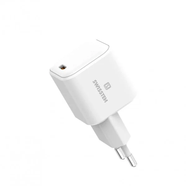 Swissten SMARTGaN Charger, 1xUSB-C, 65W, White 3