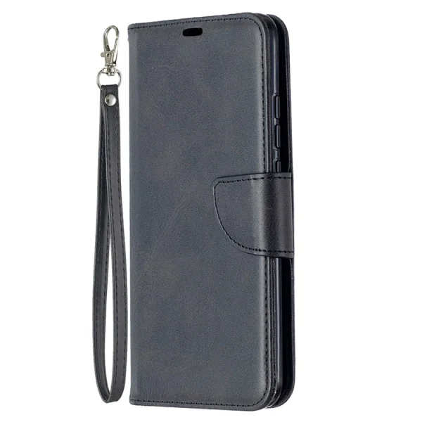 Калъф Тефтер Leather Wallet за Xiaomi Redmi 9C, Черен 1