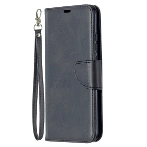 Калъф Тефтер Leather Wallet за Xiaomi Redmi 9C, Черен