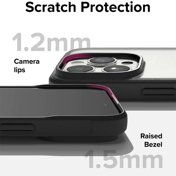Shockproof case Ringke Fusion Bold for iPhone 15 Pro Max, Black 2