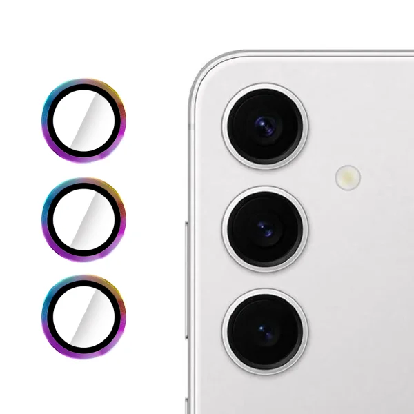 Camera Glass Protector for Samsung Galaxy S24, Multicolor 1