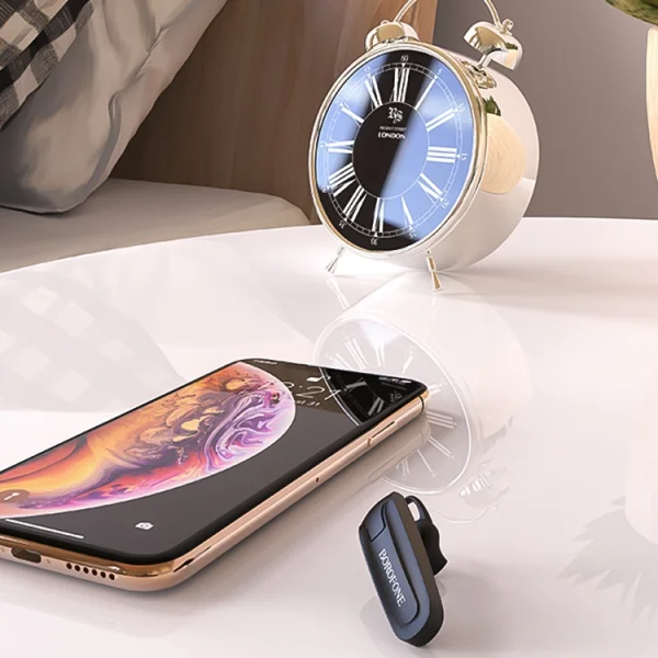 Безжична bluetooth слушалка Borofone BC21 Encourage Sound, Черен 5