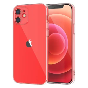 Силиконов калъф за iPhone 12, Прозрачен 3