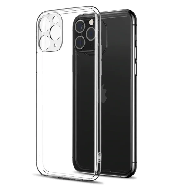 Silicone case for iPhone 12 Pro, Transparent 3