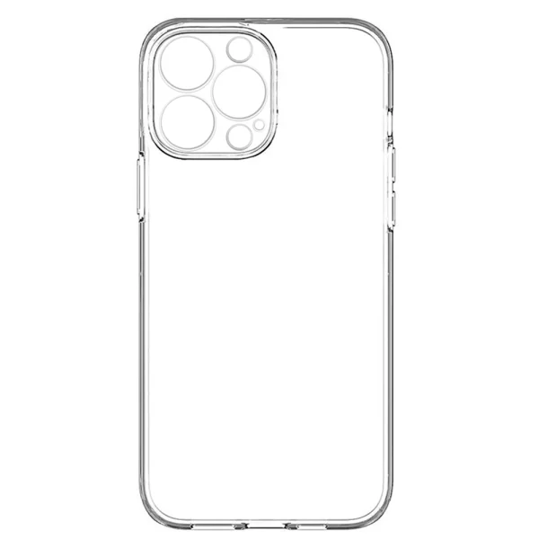 Silicone case for iPhone 12 Pro, Transparent 2