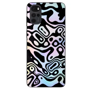 Фолио Протектор за Motorola Moto G22, Abstract Hologram
