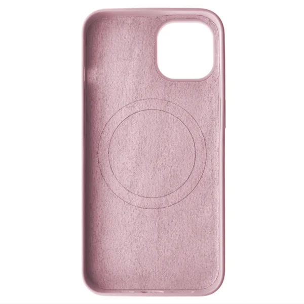 Plastic Case Mag Leather for iPhone 13, Light Pink 4