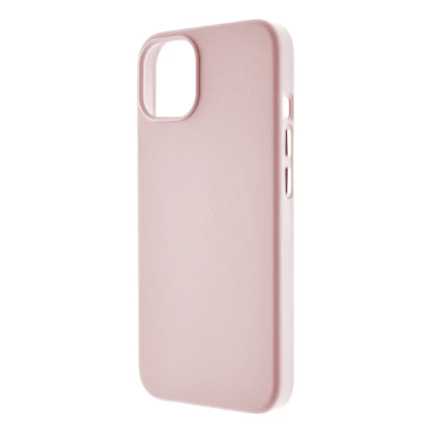 Plastic Case Mag Leather for iPhone 13, Light Pink 1