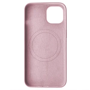 Plastic Case Mag Leather for iPhone 13, Light Pink 4