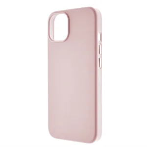 Пластмасов калъф Mag Leather за iPhone 13, Светло розов