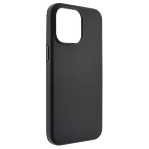 Plastic Case Mag Leather for iPhone 15 Pro Max, Black 3