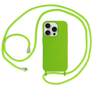 Силиконов калъф Strap Silicone за iPhone 13 Pro Max, Зелен