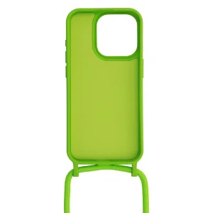 Силиконов калъф Strap Silicone за iPhone 13 Pro Max, Зелен 3